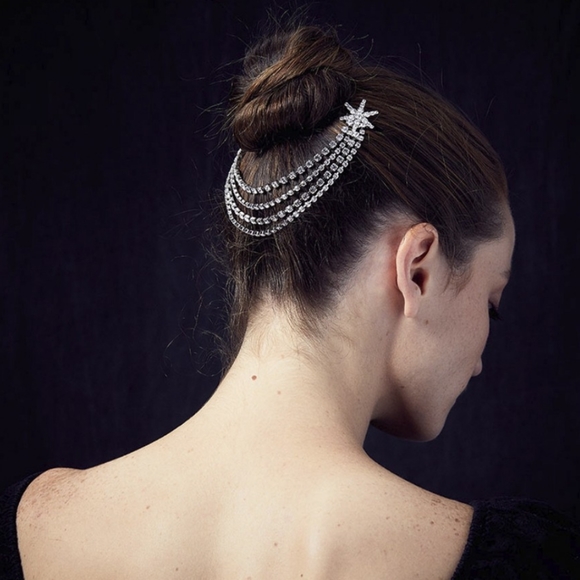 SOLD JENNIFER BEHR dangling double hair pin - Picture 7 of 8